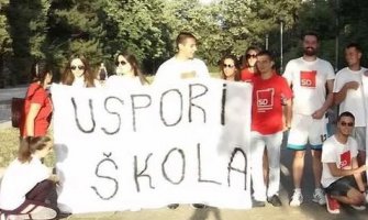 Nikšić: Omladina SD-a ukazala na problem nepostojanja ležećih policajaca u dijelu Njegoševe ulice