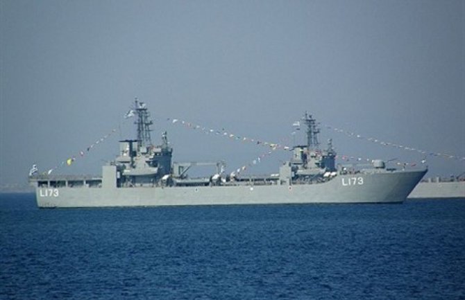 Brod Ratne mornarice Grčke u posjeti Crnoj Gori