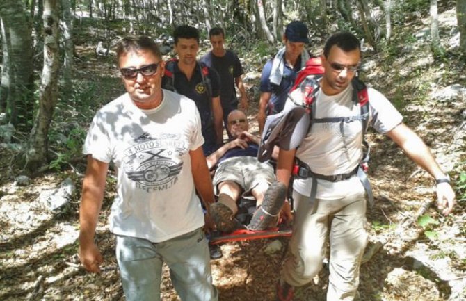 Herceg Novi: Njemački državljanin spašen na padinama Subre