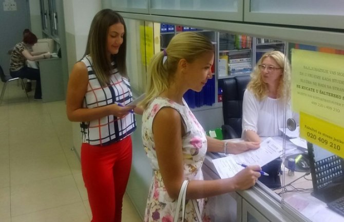 Prijem dokumenata za treći upisni rok  studenata još traje