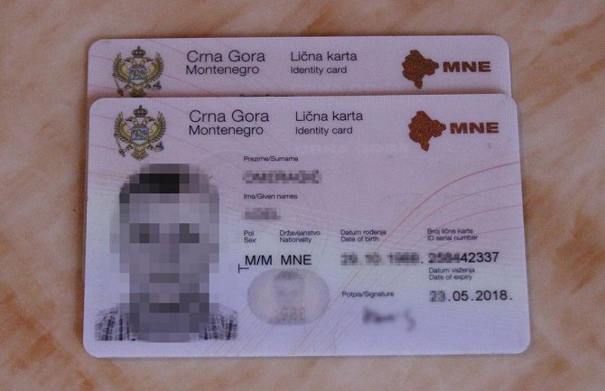 Raonić: Lična karta ima biometrijske podatke