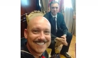 Marčelo Roveda napravio selfi sa Filipom Vujanovićem (FOTO)