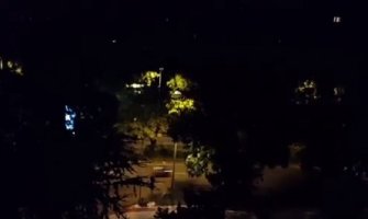 Moto trke na ulicama Podgorice: Ovako se vozi iza ponoći u Glavnom gradu (VIDEO)