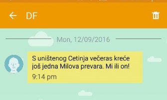 Građanima stizale poruke sa uvredama na račun DPS-a