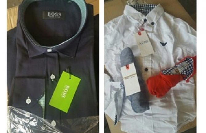 Podgorica: Oduzeta roba sa oznakama „Nike“,  „Armani“, „Hugo Boss“