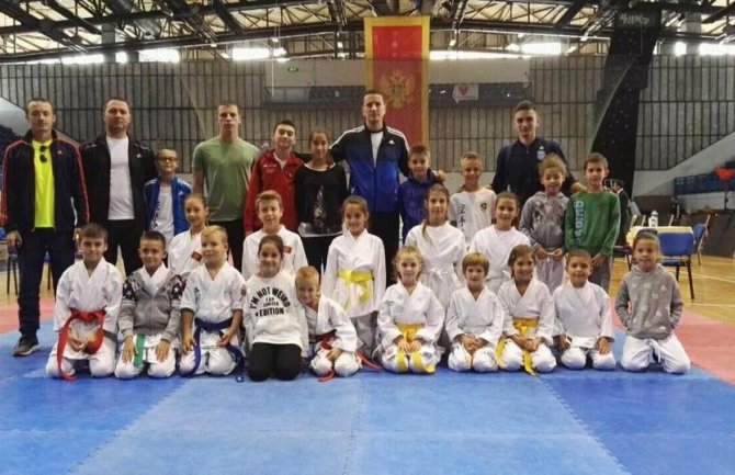 Karatisti kluba „ISKRA“  osvojili 14 medalja na Kupu Nikšića