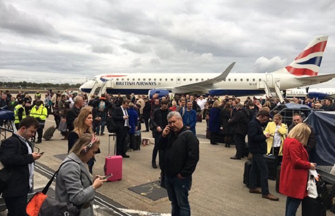 London: Evakuisan aerodrom zbog protivpožarnog alarma