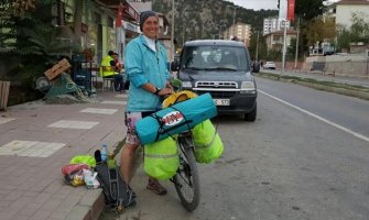  Bjeloruskinja na biciklu prešla 4,4 hiljade kilometara