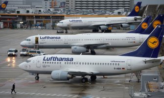 Lufthanza otkazala 876 letova zbog strajka pilota