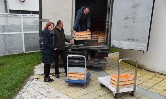 400 kg mandarina vrtiću od Rotari kluba Bijelo Polje