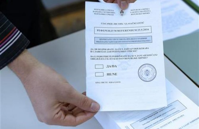 Poništeni rezultati referenduma u RS