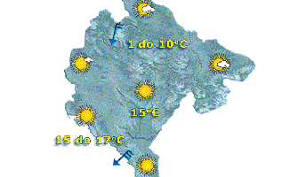 Pretežno sunčano, do 17 stepeni