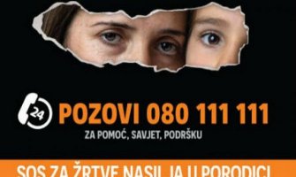 SOS linija: U novembru 287 poziva zbog nasilja u porodici