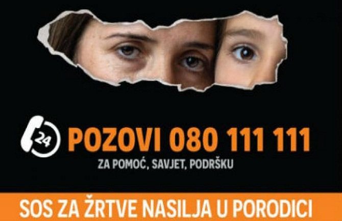 SOS linija: U novembru 287 poziva zbog nasilja u porodici