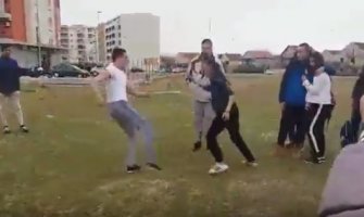 Podgorica: Objavljen snimak tuče osnovaca(VIDEO)