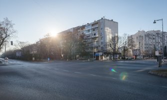 Ulice Podgorice puste prvog dana nove godine (FOTO)