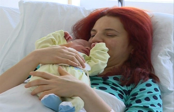 Pavle Nikitović je prva beba rođena u Podgorici u 2017. godini