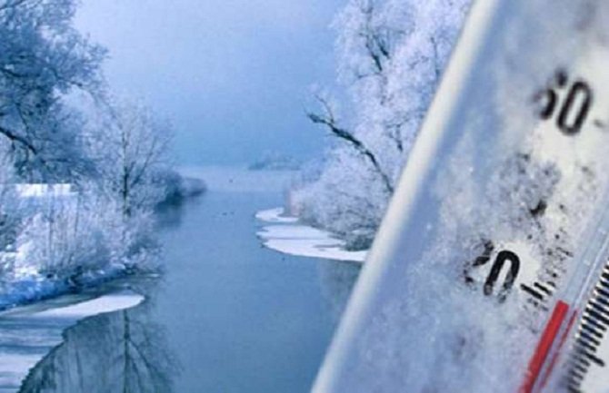 I sjutra ledeno, minus u Podgorici obara rekord