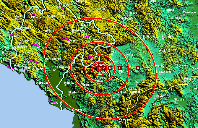 Zemljotres u Albaniji, osjetio se i u Crnoj Gori