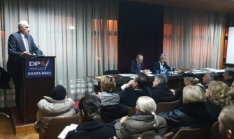 DPS: Sigurni smo da će nam Nikšićani dati podršku da završimo započeto 