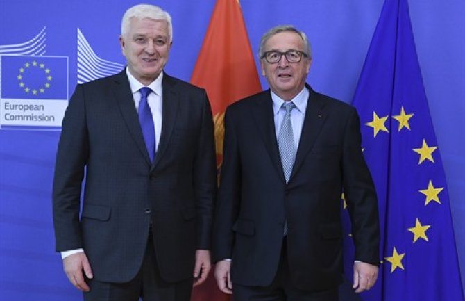 Junker impresioniran napretkom Crne Gore