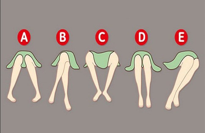 Saznajte šta o vama govori položaj nogu dok sjedite (FOTO)