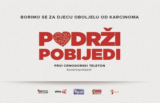 Uskoro prvi crnogorski Teleton: Borimo se za djecu oboljelu od karcinoma
