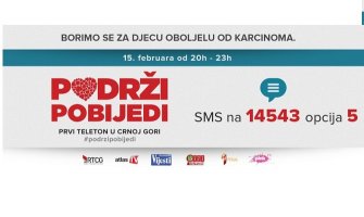 Akcija Podrži, pobijedi: Pomozimo djeci oboljeloj od kancera