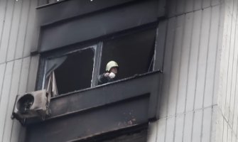 Vatrogasac u Sarajevu gasio požar šoljicom za kafu (VIDEO)