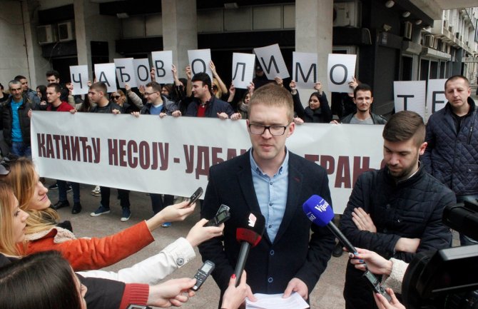 Podmladak DF-a: Crnogorsko tužilaštvo ugrožava bezbjednost građana