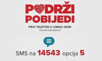 1511 humanitarni broj za potrebe prvog crnogorskog Teletona 