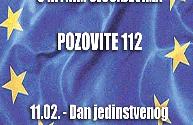 Obilježen 11. februar - Dan jedinstvenog broja za hitne situacije 112