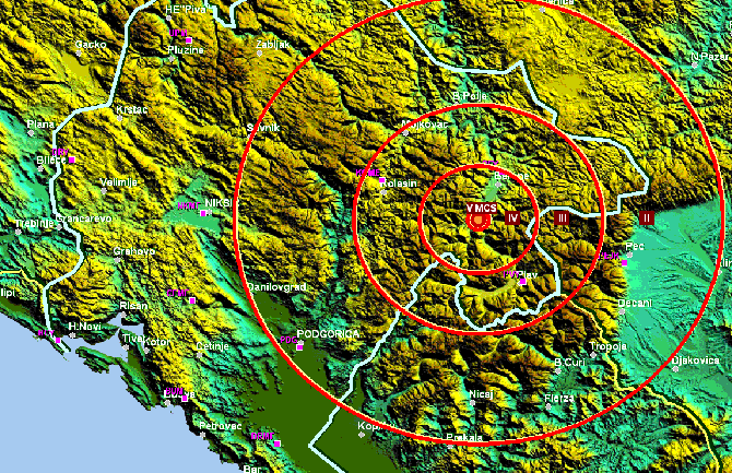 Zemljotres kod Berana