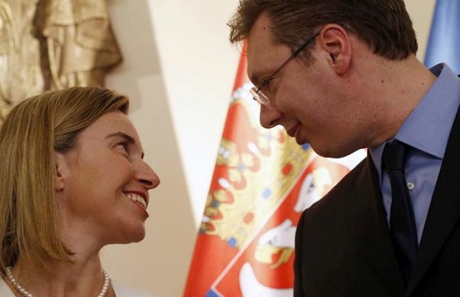 Vučić: Nisam bio dobar domaćin Mogerini, žao mi je!