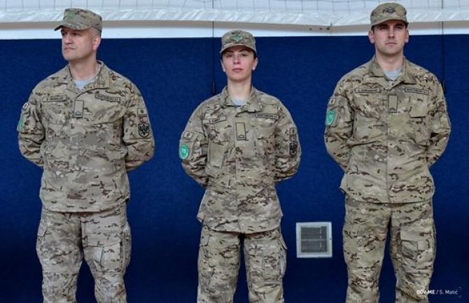 Crnogorska vojska angažovana u 4 međunarodne misije i operacije, 437 vojnika ukupno