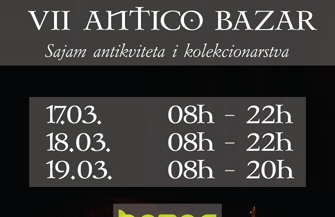 Sajam antikviteta i kolekcionarstva od 17. do 19. marta u Podgorici