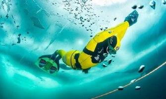 Postavljen novi svjetski rekord u ronjenju pod ledom