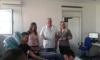 Mladi PZPa dobrovoljni davaoci krvi