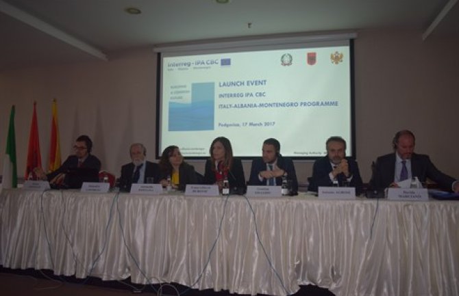 Prekogranična saradnja: 25 miliona eura za Italiju, Albaniju i Crnu Goru