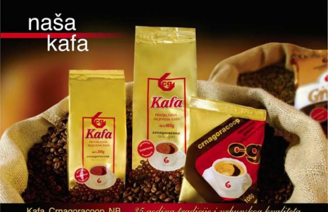 Crnogorsku kafu možete kupiti u više od 10.000 marketa širom SAD