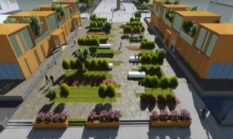 Idejno rješenje Gradskog trga u Bijelom Polju