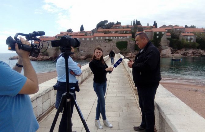 Ekipa Prvog kanala ruske državne televizije u CG: Naišli na negostoljubiv doček od svojih zemljaka 