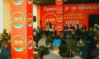 DSP: DF je obična i jeftina, ali lijepo upakovana prevara za opozicione birače u CG