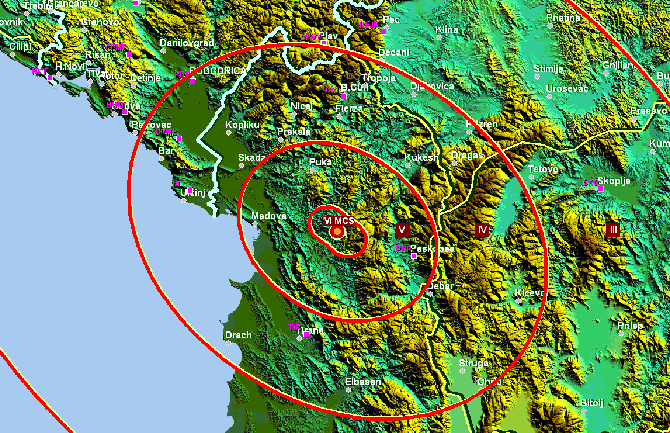 Zemljotres u Albaniji, osjetio se i u Crnoj Gori