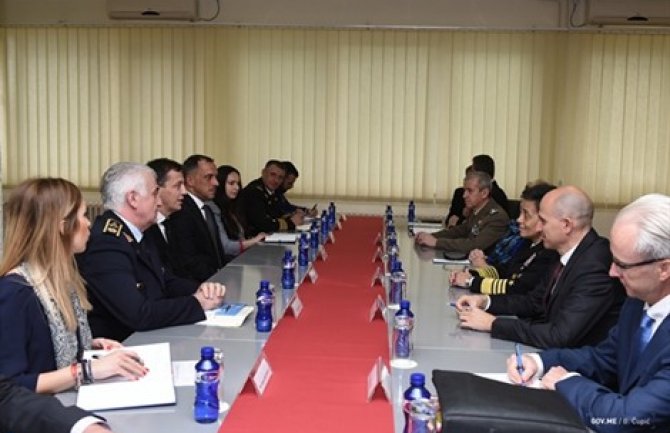 Hauard: Podrška Komande združenih snaga u Napulju značajna za Crnu Goru