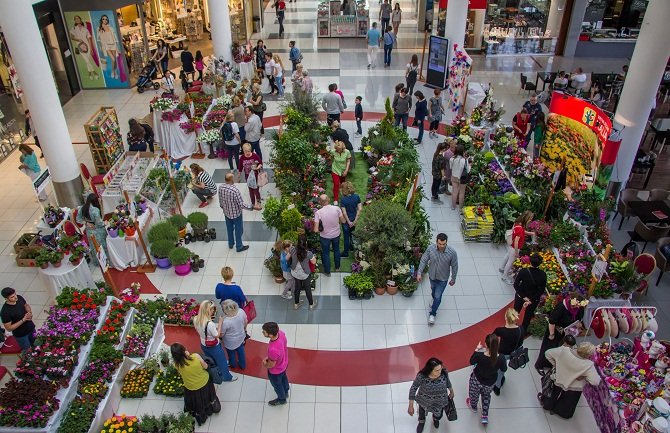 Raskoš proljeća u centralnom atrijumu Delte (FOTO)