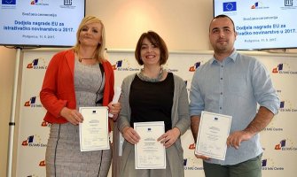 Novinarima Vijesti i CIN-a sve nagrade EU