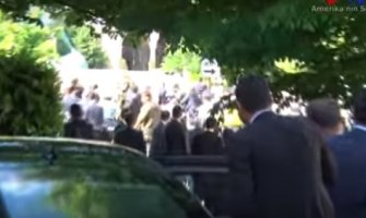 Vašignton: Erdogan posmatrao tuču svojih pristalica i protivnika(VIDEO)