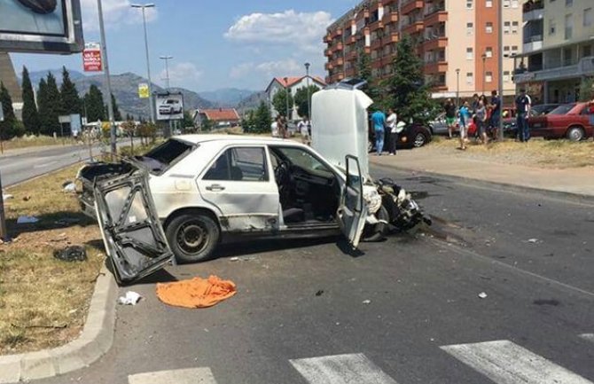 Podgorica: Udes na Starom aerodromu(FOTO)