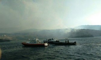 I Vojska angažovana na saniranju požara na crnogorskom primorju